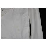 Pazzo! White Cotton Blazer - Size M - Made in Hong Kong - RN 67870