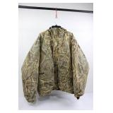 Columbia Delta Hunter Camo Jacket - Hooded - XXL Tall - Made in Indonesia - Outdoor Wear