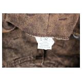 Z. Cavaricci Brown Distressed Cotton Jacket & Pants Set - 32 in Waist