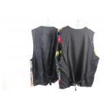 Naivewear Designs Vest Set - Southwestern Geometric & Tropical Palm Print Vests