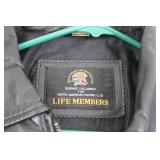 North American Hunting Club Life Member Leather Jacket