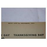 Boy Scouts of America Memorabilia Collection: National Camping Award Certificate, Cookery Manuals & Ephemera