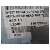23lbs Sheet Metal Screws