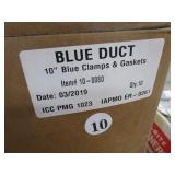 Blue Duct 8" 10" 12" Duct Couplings