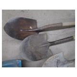 (3) Dirt Shovels