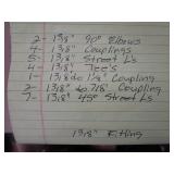 Copper Fittings (see pics for sizes)