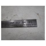 36" Spring Steel Rule & Easy Edger