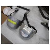 Box of Hard Hats & Strap on Steel Toes