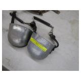 Box of Hard Hats & Strap on Steel Toes