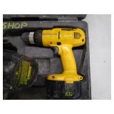 DeWalt 14.4v Drill, Saw, Batteries, Charger
