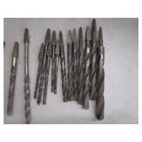 Vintage Pipe/Post Drill Press Unit & Bits