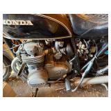 1972 Honda Motorcycle Project Bike with Spare Parts