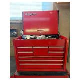 Snap-on Tool Chest Stack 56 x 46 x 21 in Red Metal Cabinet - tool chest only