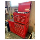 Snap-on Tool Chest Stack 56 x 46 x 21 in Red Metal Cabinet - tool chest only