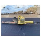 Ryobi P2603 18V Hedge Trimmer with Battery & Black & Decker 8115 Hedge Trimmer (Lot of 2)