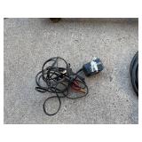 Wooden Platform Dolly with Side Rails and Cushioned End Pad - Jumper Cables Included