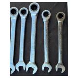 Northern & ATD Combination Wrenches - Open/Box End, Assorted Sizes