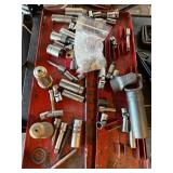 Craftsman Hand Tools Lot - Wrenches, Sockets, Pliers, Clamps, NGK Boxes