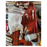 Craftsman Hand Tools Lot - Wrenches, Sockets, Pliers, Clamps, NGK Boxes