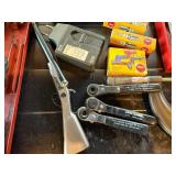 Craftsman Hand Tools Lot - Wrenches, Sockets, Pliers, Clamps, NGK Boxes