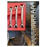 Craftsman Hand Tools Lot - Wrenches, Sockets, Pliers, Clamps, NGK Boxes