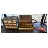 Hardware Storage Cabinet with Labeled Drawers - Assorted Screws, Nuts & Fasteners