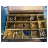 Hardware Storage Cabinet with Labeled Drawers - Assorted Screws, Nuts & Fasteners