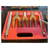 Volvo Penta Sign Plaque & Explorer Emblems & Red Case Puller Tool Set