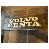 Volvo Penta Sign Plaque & Explorer Emblems & Red Case Puller Tool Set