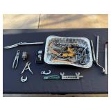 Assorted Hand Tools - Pliers, Wrenches, Clamps & Misc Hardware