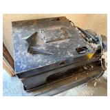 Portable Gas Engine Power Unit on Wheeled Cart with Control Panel