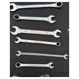 Assorted Wrenches Lot - Mixed Brands (MAC, Craftsman), SAE & Metric Sizes