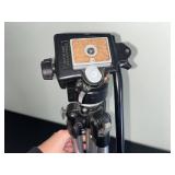 Manfrotto Tripod with Pan/Tilt Head - Aluminum, 1/4"-20 Mount, Made in Italy