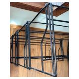 Black 4-Tier Wire Shelf Rack Organizer