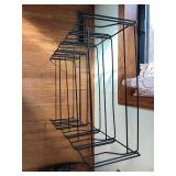 Black 4-Tier Wire Shelf Rack Organizer