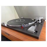 Pioneer PL-50A Turntable - Vintage Belt-Drive Stereo with Dust Cover