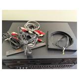 Onkyo DX-1800 CD Player & Fisher EQ-273 Graphic Equalizer with Cables