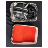 Vintage 2-Way Dynamic Headphones with Coiled Cable in Hard Case