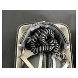 Vintage 2-Way Dynamic Headphones with Coiled Cable in Hard Case