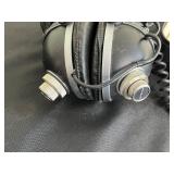 Vintage 2-Way Dynamic Headphones with Coiled Cable in Hard Case