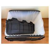 HDX 12-Gallon Flip Top Totes with Lids