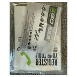 EGO POWER+ 56V Leaf Blower BA1400 2.5Ah & LB5300 5.0Ah Battery, Charger & Manual