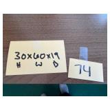 Dresser with Mirror - 6-Drawer Mid-Century Modern Wood Chest 30x40x19 HWD