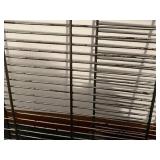 Wire Rack Panels - 4-Piece Chrome-Plated Steel Open-Grid Shelving Set