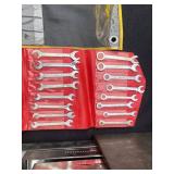 Snap-On Wrench Set, Brown & Sharpe Micrometers, Central Tool Co Caliper - Vintage Tools