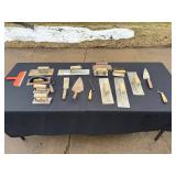 Plastering Tools - Assorted Trowels, Floats, Scrapers & Putty Knives