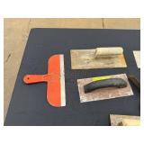 Plastering Tools - Assorted Trowels, Floats, Scrapers & Putty Knives