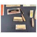 Plastering Tools - Assorted Trowels, Floats, Scrapers & Putty Knives