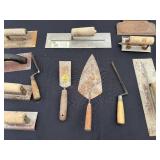 Plastering Tools - Assorted Trowels, Floats, Scrapers & Putty Knives