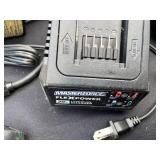 Masterforce 20V FlexPower Charger & 2x 4.0Ah Batteries & Snap-On Torque Wrench